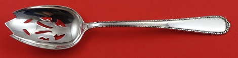 Pierced Serving Spoon fancy  8 1/2